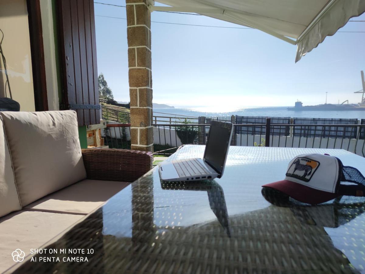 Casa A Pie De Playa De Carino Doninos Villa Ferrol Kültér fotó