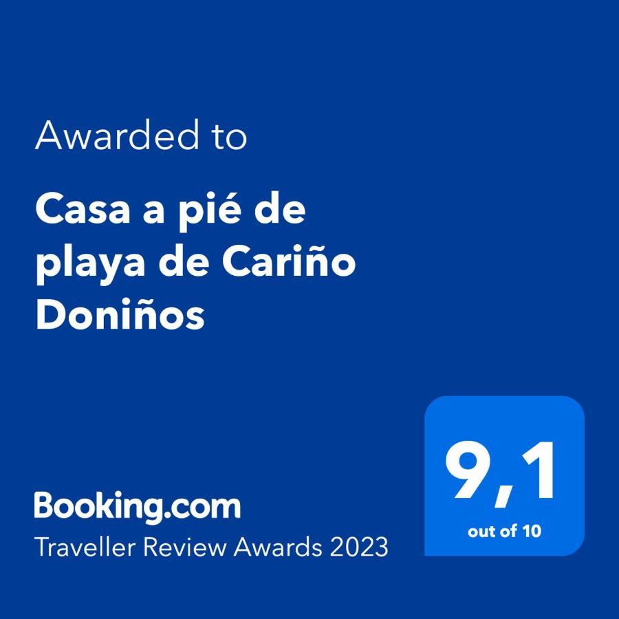 Casa A Pie De Playa De Carino Doninos Villa Ferrol Kültér fotó