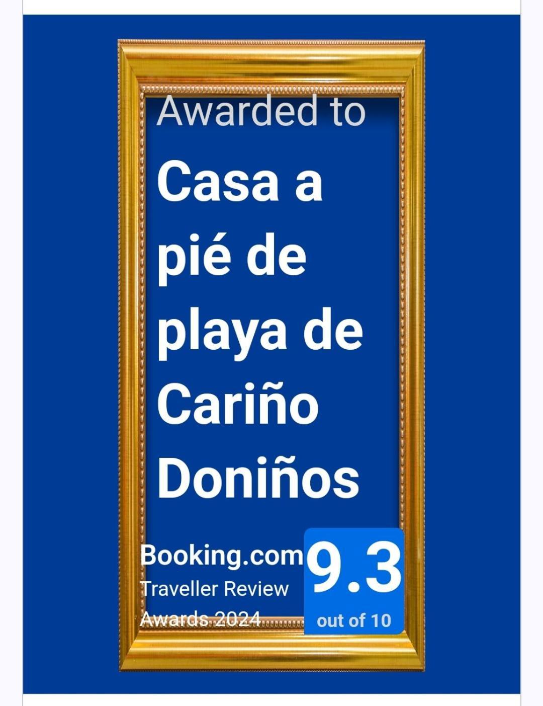 Casa A Pie De Playa De Carino Doninos Villa Ferrol Kültér fotó